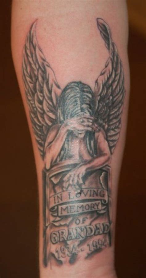 fallen angel eyes tattoo|angel crying over tombstone tattoo.